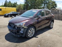 Buick salvage cars for sale: 2017 Buick Encore Preferred