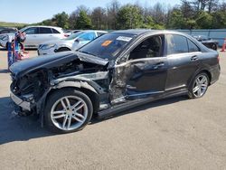 Salvage cars for sale at Brookhaven, NY auction: 2014 Mercedes-Benz C 300 4matic