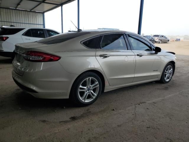 2018 Ford Fusion SE Hybrid