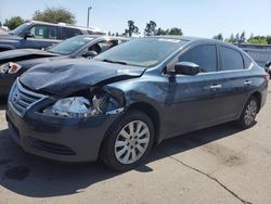 Salvage cars for sale at Woodburn, OR auction: 2013 Nissan Sentra S