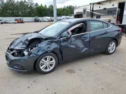 Salvage cars for sale at Eldridge, IA auction: 2017 Chevrolet Cruze LT