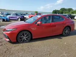 Salvage vehicles for parts for sale at auction: 2021 Toyota Camry SE