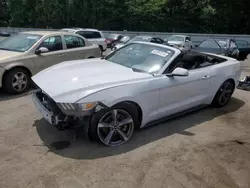 Salvage cars for sale at Glassboro, NJ auction: 2016 Ford Mustang