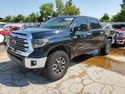 Toyota salvage cars for sale: 2019 Toyota Tundra Crewmax Limited