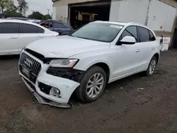 Salvage cars for sale at New Britain, CT auction: 2016 Audi Q5 Premium Plus