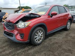 Salvage cars for sale at New Britain, CT auction: 2016 Mazda CX-5 Touring