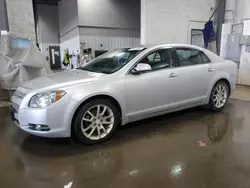 Chevrolet Malibu ltz salvage cars for sale: 2009 Chevrolet Malibu LTZ