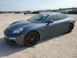 Salvage cars for sale from Copart Houston, TX: 2014 Porsche Panamera 2