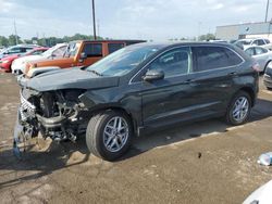 Salvage cars for sale at Woodhaven, MI auction: 2024 Ford Edge SEL