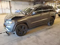 Salvage cars for sale at Dyer, IN auction: 2015 Jeep Grand Cherokee Laredo