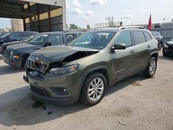 Salvage cars for sale at Kansas City, KS auction: 2019 Jeep Cherokee Latitude