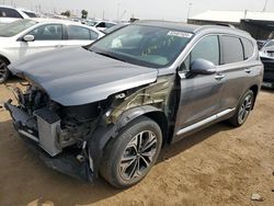 Salvage cars for sale at Brighton, CO auction: 2020 Hyundai Santa FE SEL