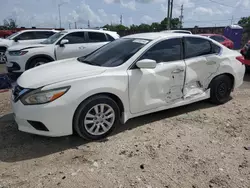 Salvage cars for sale at Homestead, FL auction: 2017 Nissan Altima 2.5