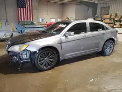 Salvage cars for sale at West Mifflin, PA auction: 2012 Chrysler 200 Limited