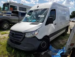 Salvage trucks for sale at Seaford, DE auction: 2021 Mercedes-Benz Sprinter 1500