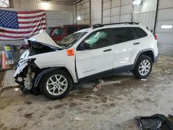 Jeep salvage cars for sale: 2017 Jeep Cherokee Sport