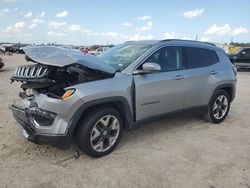 Salvage cars for sale at Houston, TX auction: 2019 Jeep Compass Limited