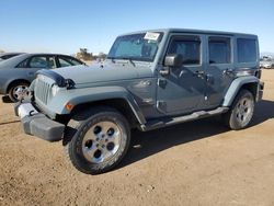 Jeep Wrangler Unlimited Sahara salvage cars for sale: 2015 Jeep Wrangler Unlimited Sahara