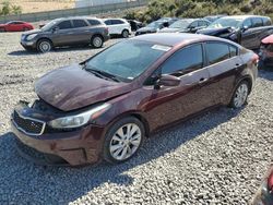 Salvage cars for sale at Reno, NV auction: 2017 KIA Forte LX