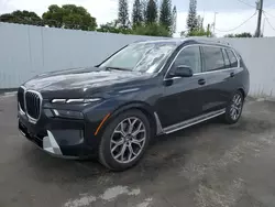 Salvage cars for sale from Copart Miami, FL: 2023 BMW X7 XDRIVE40I