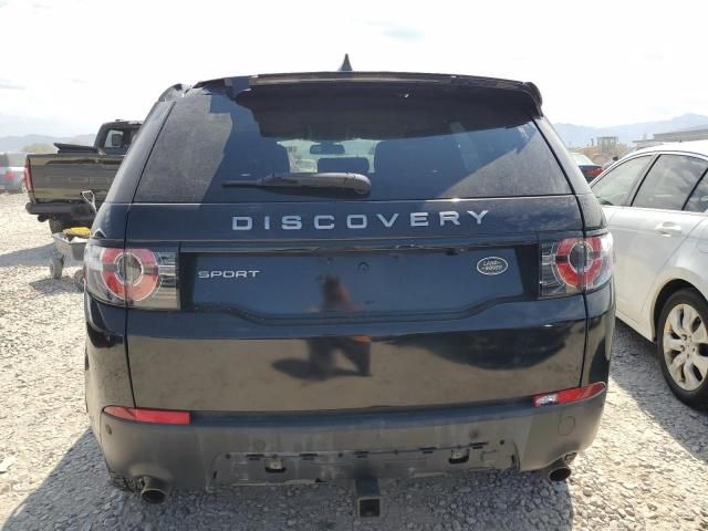 2018 Land Rover Discovery Sport SE