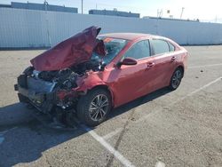 Salvage cars for sale at Van Nuys, CA auction: 2023 KIA Forte LX