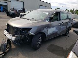 Salvage cars for sale at Woodburn, OR auction: 2014 Nissan Quest S