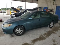 Salvage cars for sale from Copart Homestead, FL: 2002 Toyota Camry LE