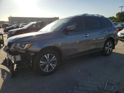 Nissan salvage cars for sale: 2017 Nissan Pathfinder S