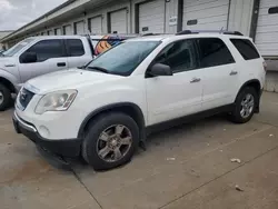 Salvage cars for sale at Louisville, KY auction: 2012 GMC Acadia SLE