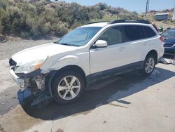 Salvage cars for sale at Reno, NV auction: 2013 Subaru Outback 2.5I Premium