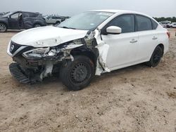 Nissan salvage cars for sale: 2017 Nissan Sentra S