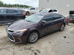 Salvage cars for sale at Franklin, WI auction: 2017 Toyota Avalon Hybrid