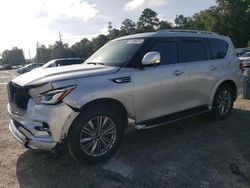 Salvage cars for sale at Savannah, GA auction: 2020 Infiniti QX80 Luxe