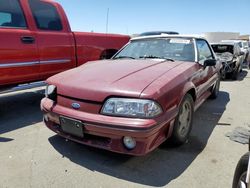 Salvage cars for sale at Martinez, CA auction: 1988 Ford Mustang GT