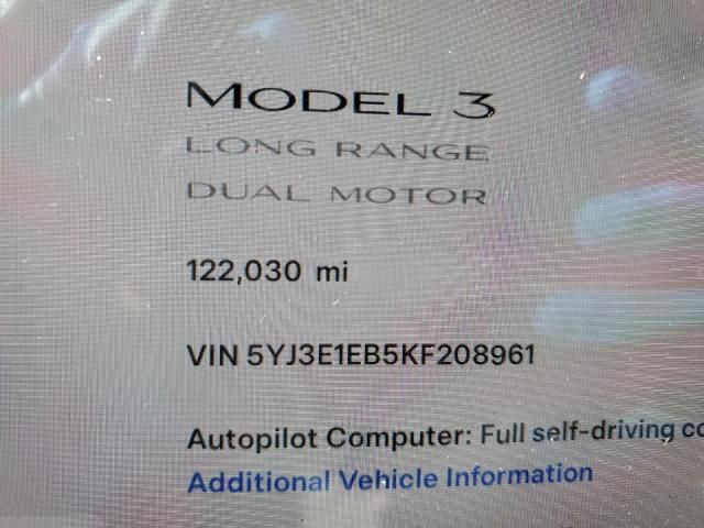 2019 Tesla Model 3