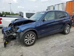 BMW x3 xdrive28i salvage cars for sale: 2017 BMW X3 XDRIVE28I