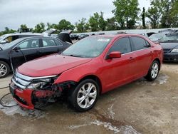 Salvage cars for sale at Bridgeton, MO auction: 2012 Ford Fusion SE