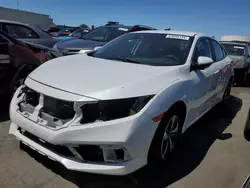 Honda salvage cars for sale: 2019 Honda Civic LX