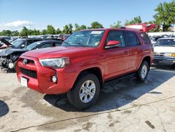 Toyota salvage cars for sale: 2019 Toyota 4runner SR5