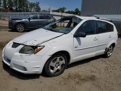 Salvage cars for sale at Spartanburg, SC auction: 2003 Pontiac Vibe