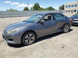 Honda salvage cars for sale: 2013 Honda Accord LX