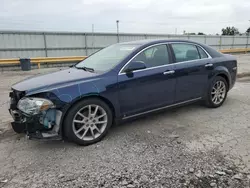 Carros salvage para piezas a la venta en subasta: 2010 Chevrolet Malibu LTZ