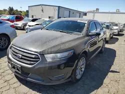 Salvage cars for sale at Vallejo, CA auction: 2013 Ford Taurus Limited