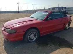 Salvage cars for sale at Greenwood, NE auction: 1998 Ford Mustang