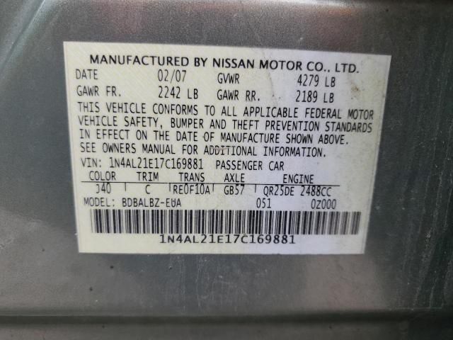 2007 Nissan Altima 2.5