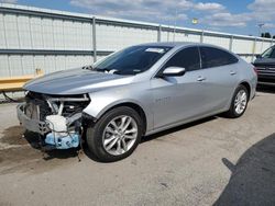 Chevrolet salvage cars for sale: 2017 Chevrolet Malibu LT