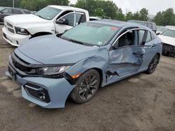 Salvage cars for sale at Marlboro, NY auction: 2020 Honda Civic EXL