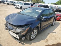 Salvage cars for sale at Bridgeton, MO auction: 2021 Toyota Corolla LE