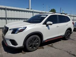 Salvage cars for sale at Littleton, CO auction: 2022 Subaru Forester Sport